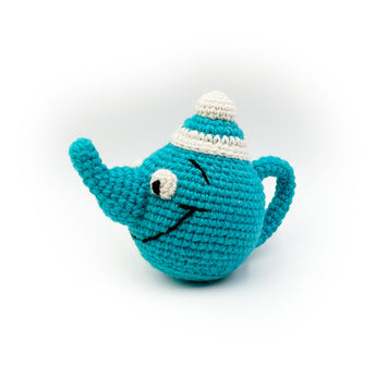 Hundespielzeug Teekanne robust Baumwolle Fairtrade