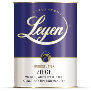 Leyen Hundefutter Ziege mit Reis
