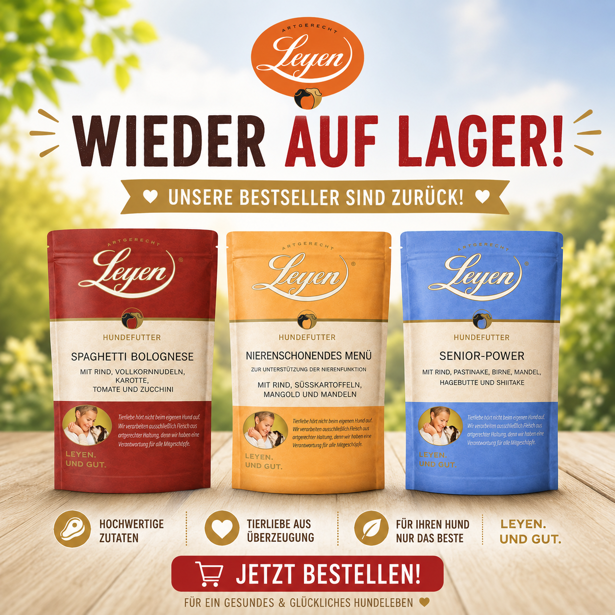 Wieder auf Lager!