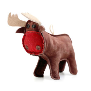 Öko-Weihnachts-Wildlederspielzeug Rudy das Rentier Andere Sachen