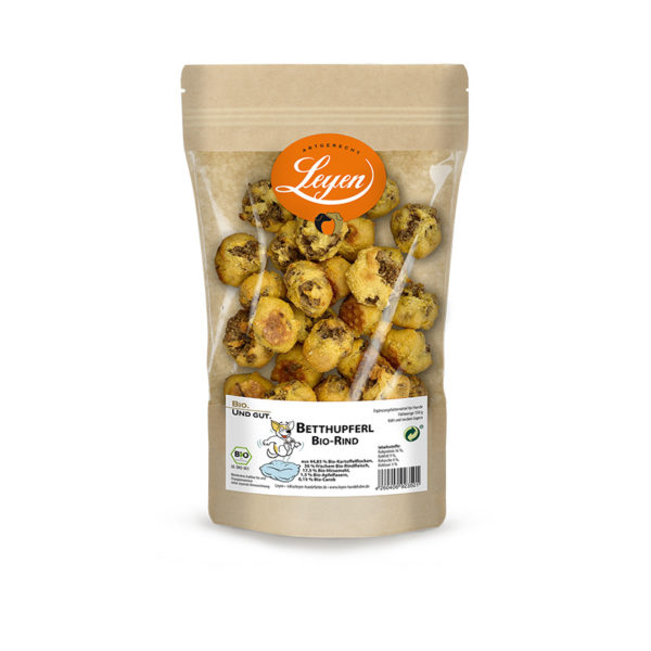 Betthupferl Bio-Rind Hundekekse Rind Bio-Kausnacks